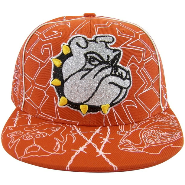 Bulldog I Donut Care Adjustable Snapback Hats Unisex Cotton Baseball Caps 